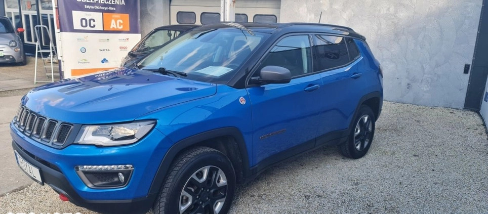 Jeep Compass cena 78900 przebieg: 99500, rok produkcji 2018 z Kępno małe 562